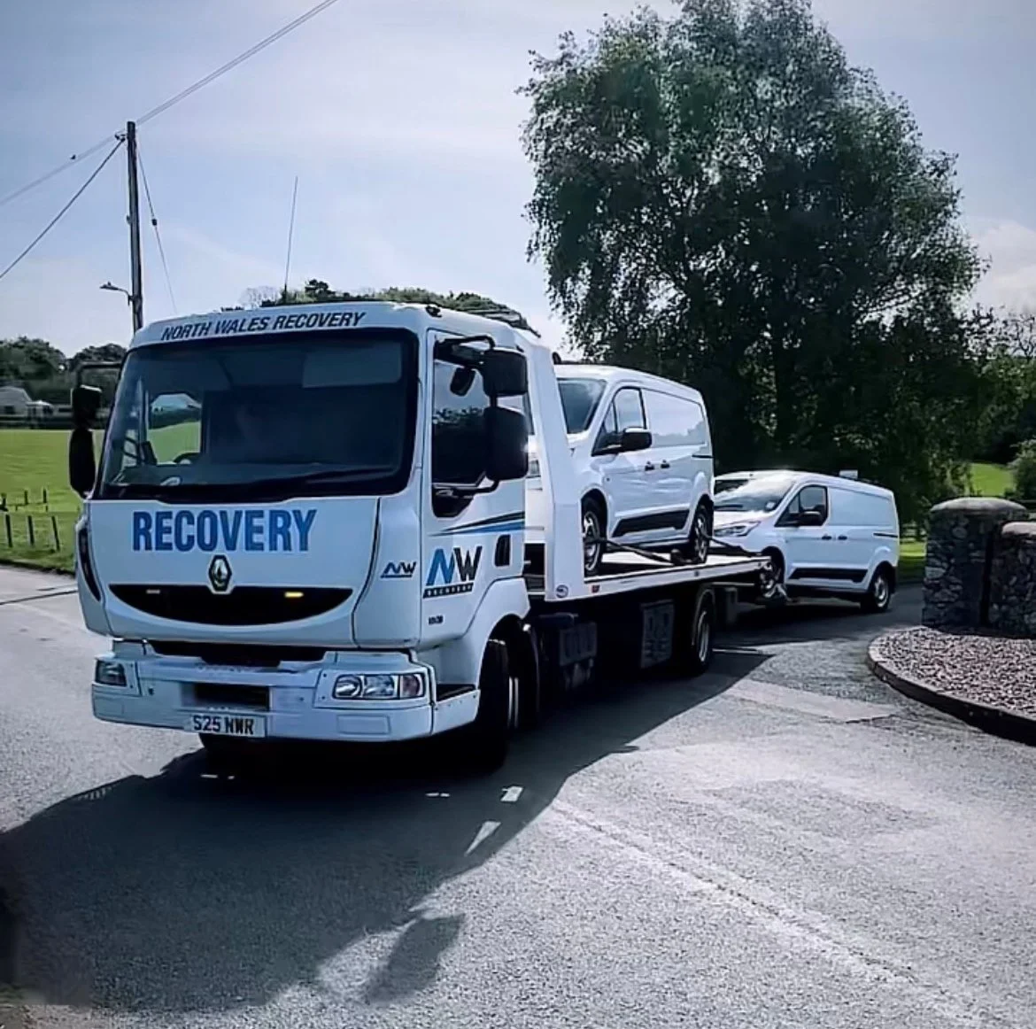 Recovery vehicle on call